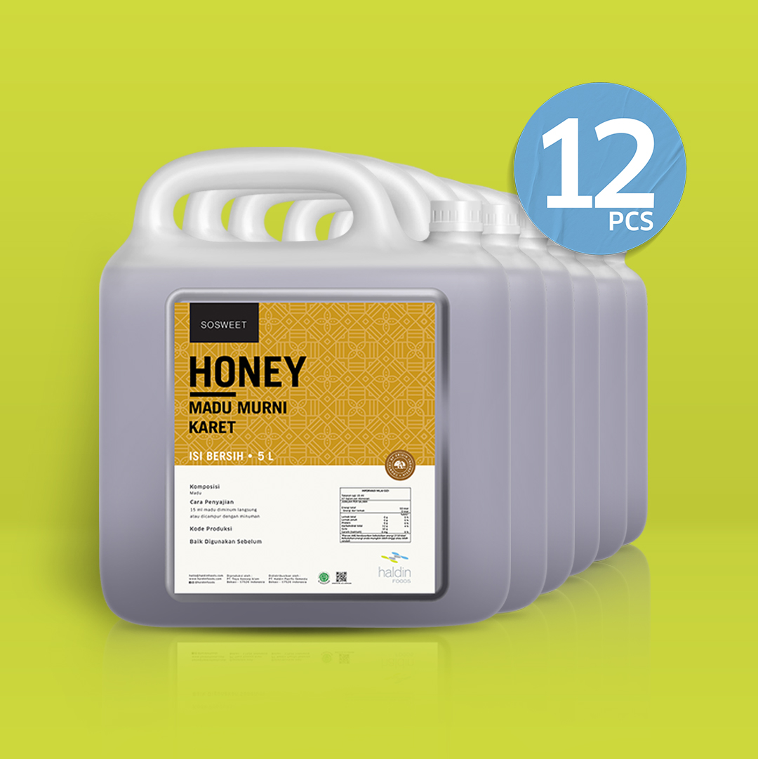 HONEY HEVEA LIQUID, 5 L (12 PCS)