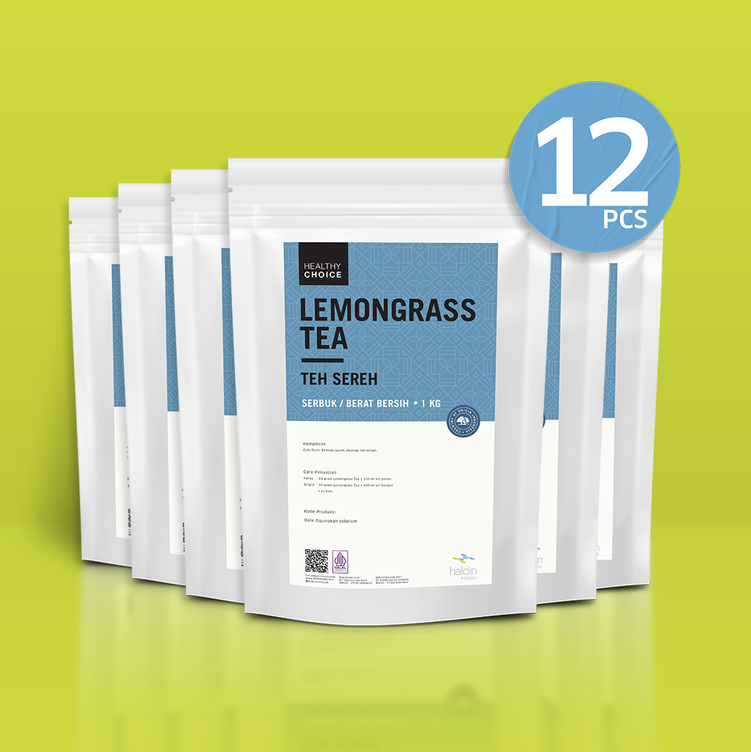 LEMONGRASS TEA POWDER, 1 KG (12 PCS)