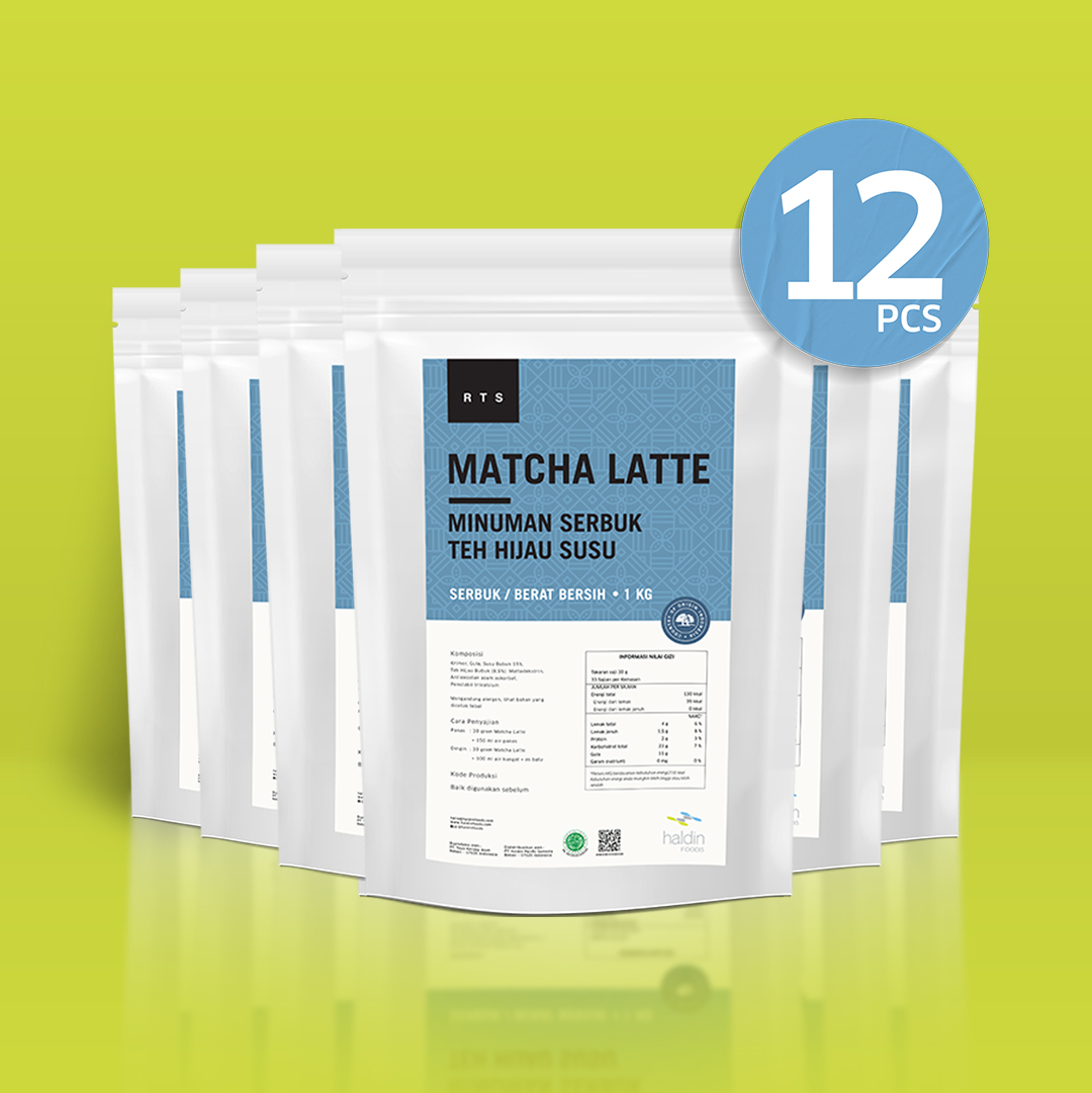 MATCHA LATTE POWDER, 1 KG (12 PCS)